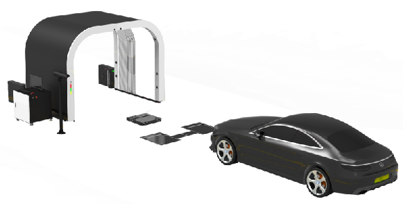 A four-in-one fully automatic pre-inspection system helps dealerships