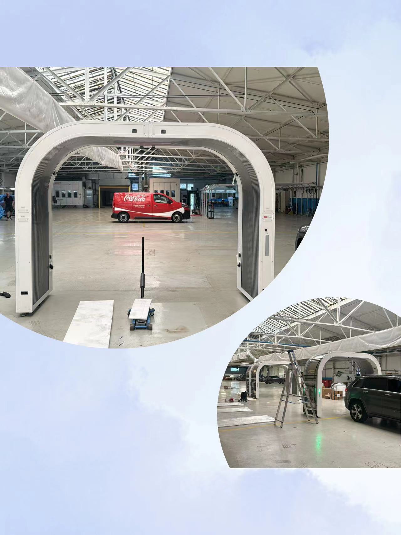 New Vehicle Body Inspection Device Successfully Installed in Germany, Enhancing Automotive Service Quality